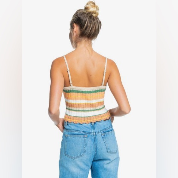 ROXY Dream Song Knitted Tube Top . NWT - Picture 2 of 9